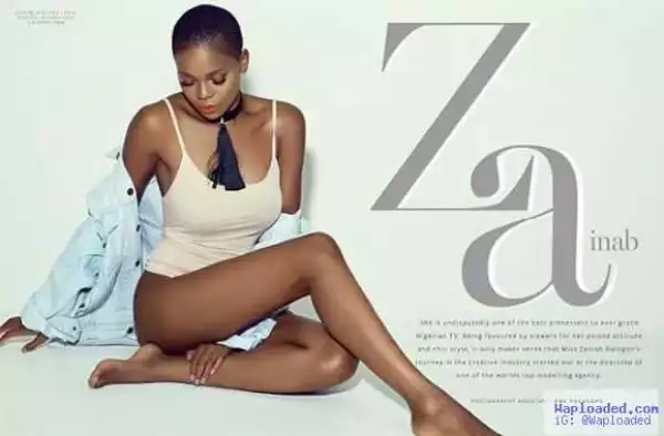 Photos: Actress Zainab Balogun Looks Sexy As She Rocks On Panties To Cover The June 2016 Issue Of Bold Magazine